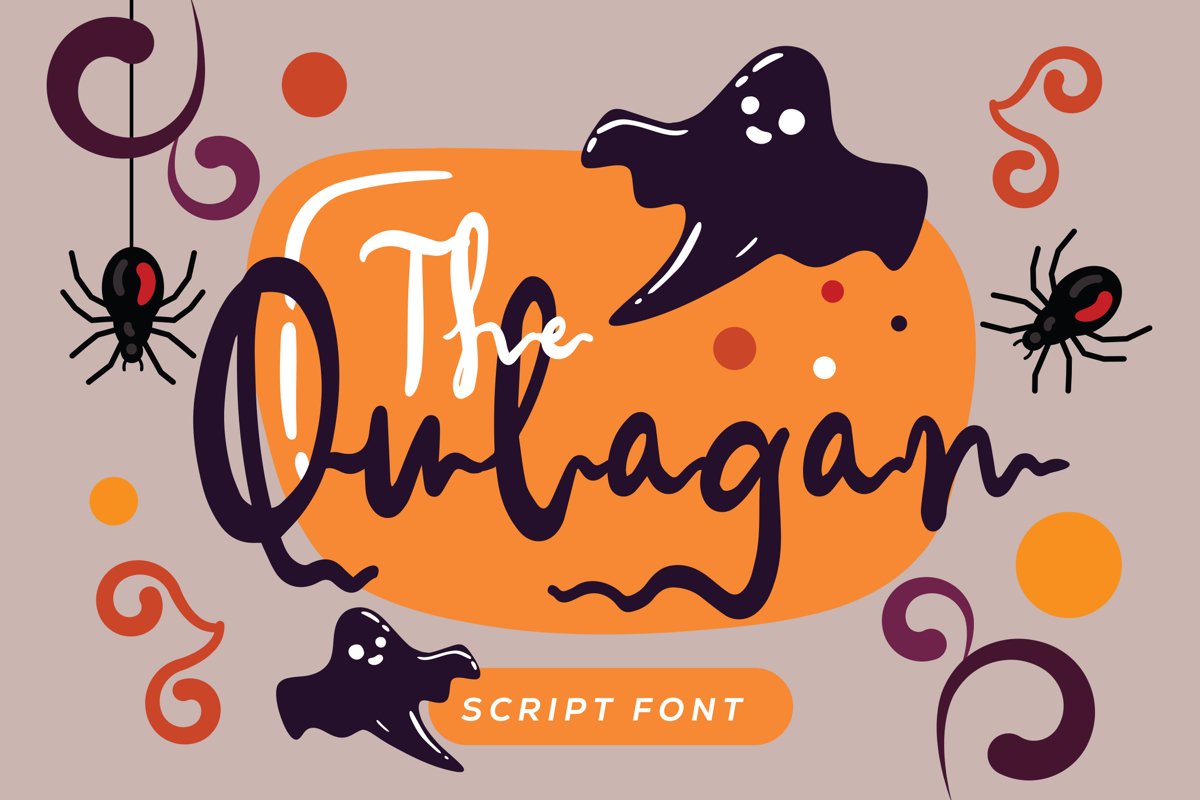 Qulagan - Hallowen Fonts example image 1