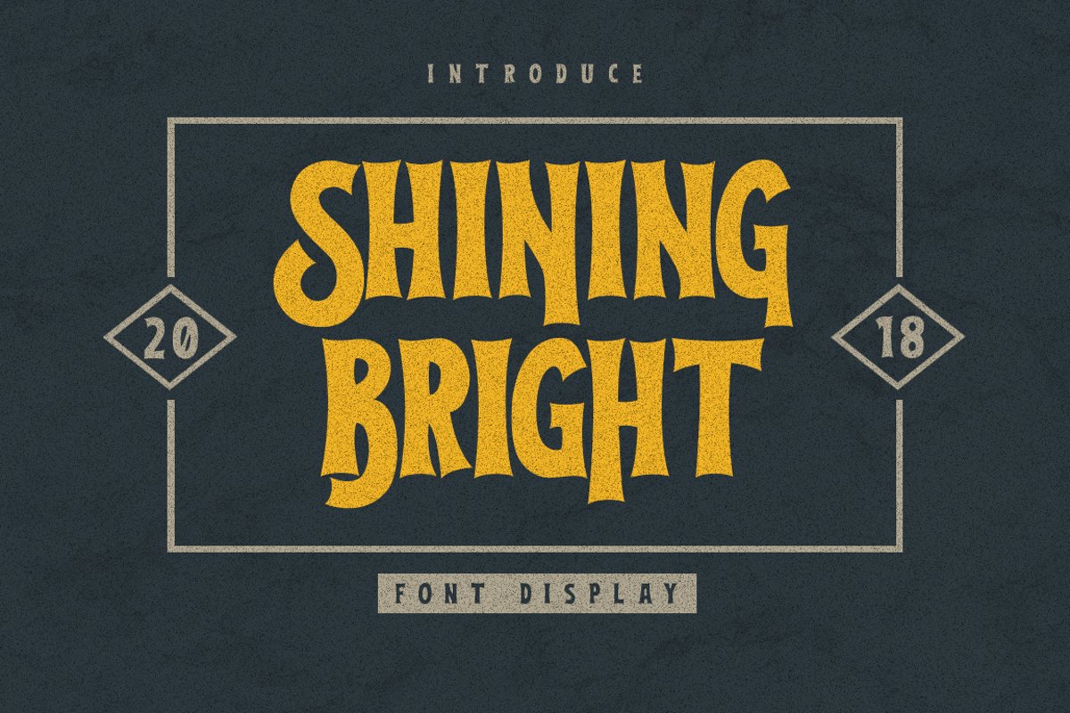 Shining Bright Typeface example image 1