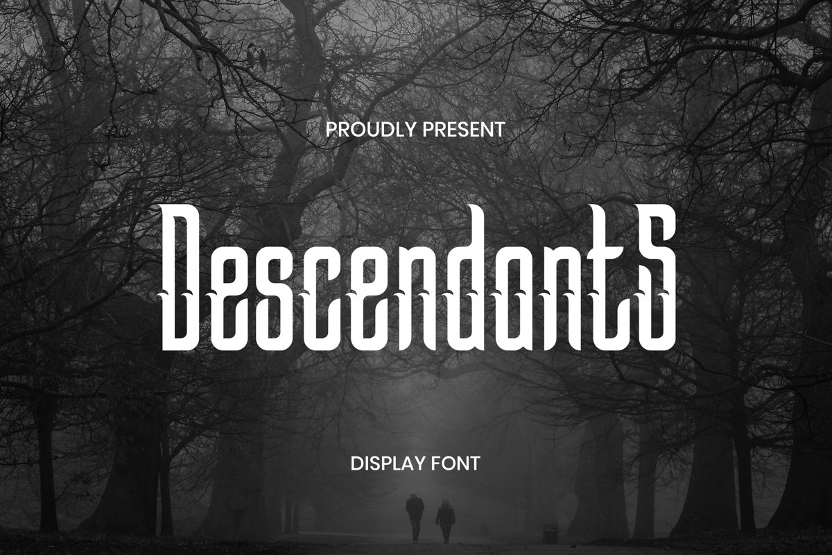 Descendants Font example image 1