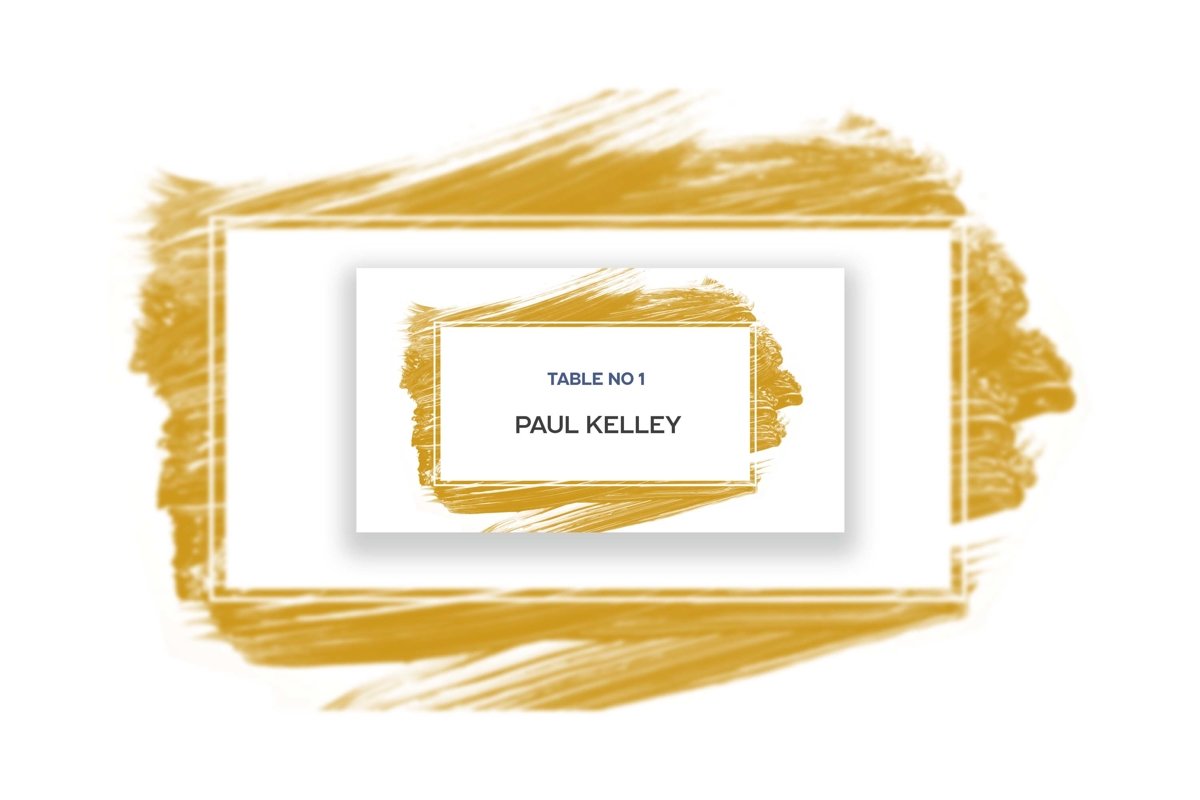 Acrylic Brush Strokes Template Background example image 1
