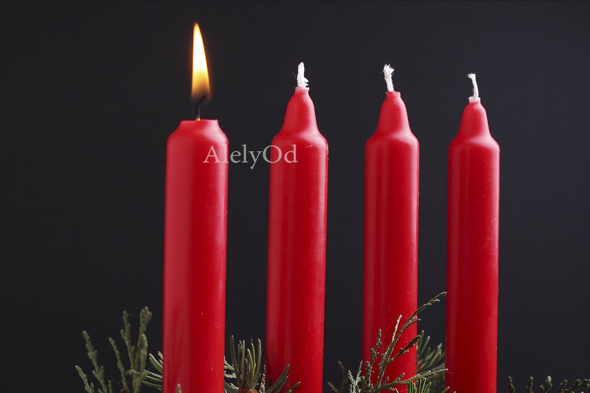 Advent candlestick example image 1