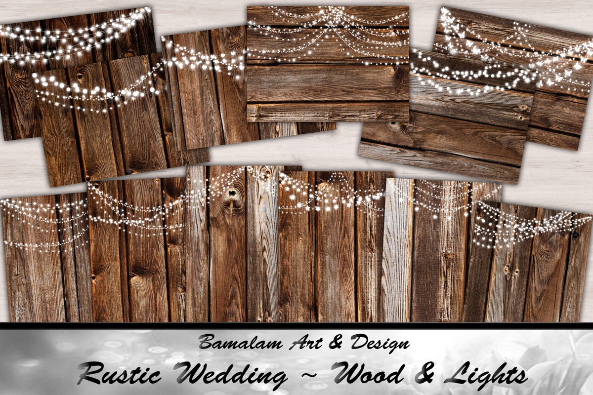 Wood & Lights - Rustic Wedding example image 1