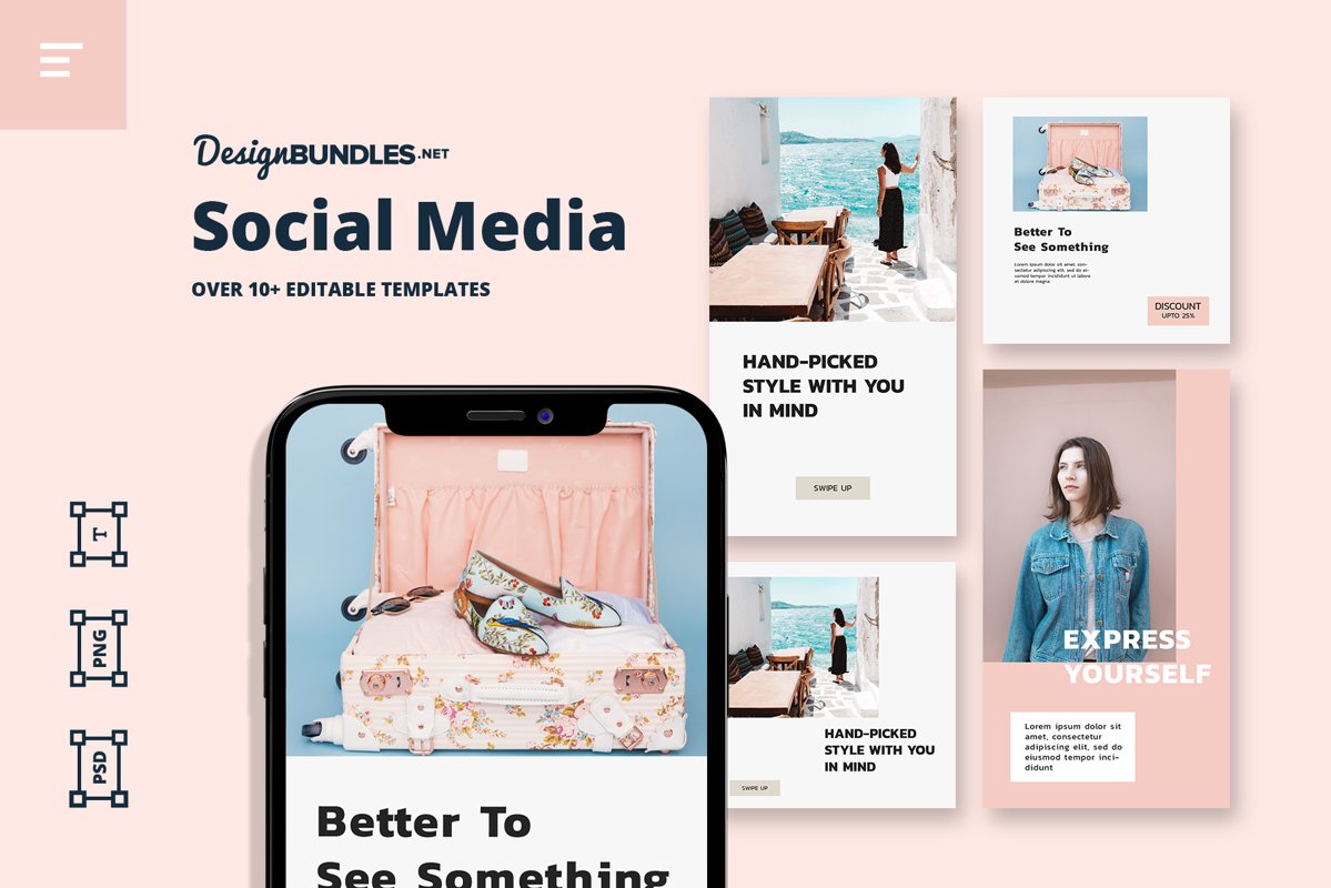 Social Media Template example image 1