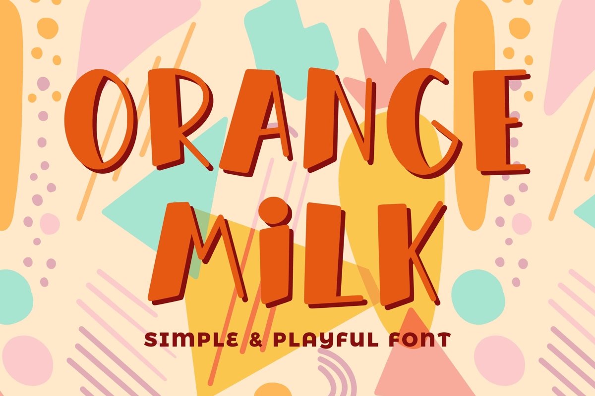 Orange Milk example image 1