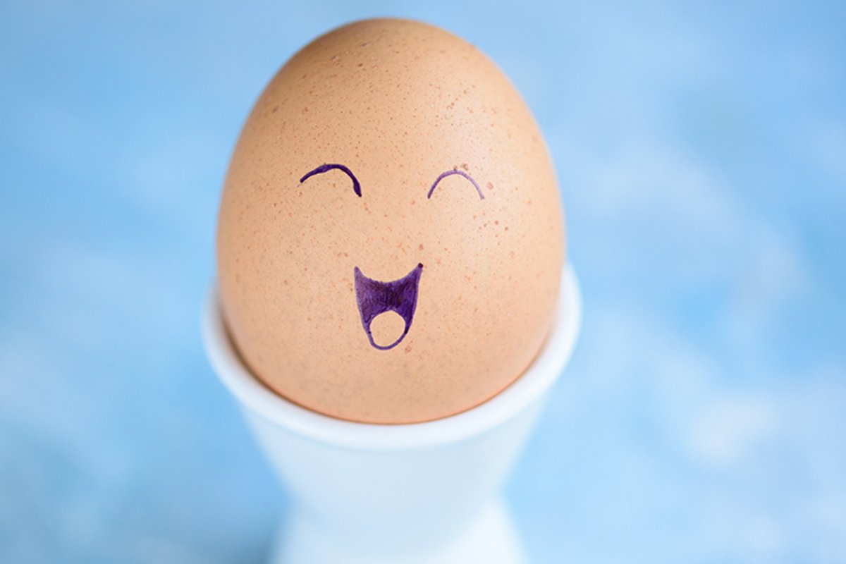 Eggs with different emotions example image 1