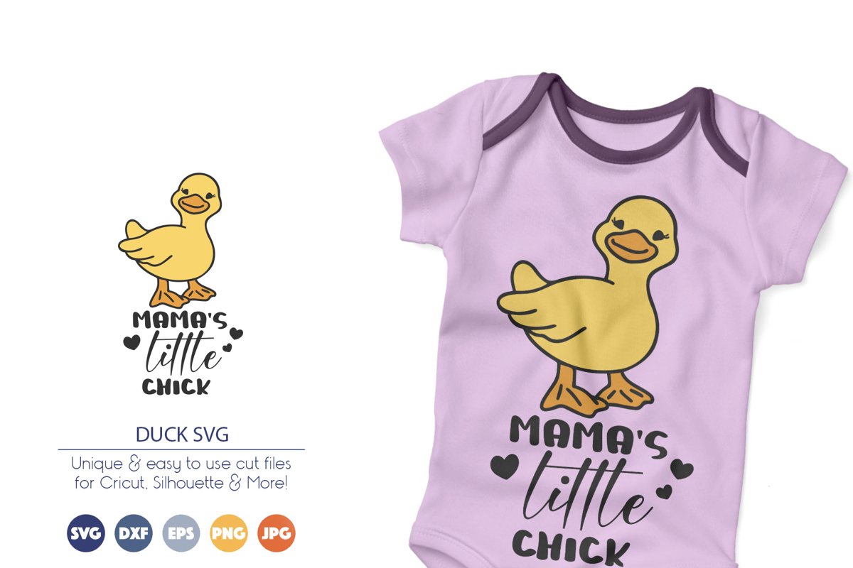 Mama's Little Chick SVG example image 1