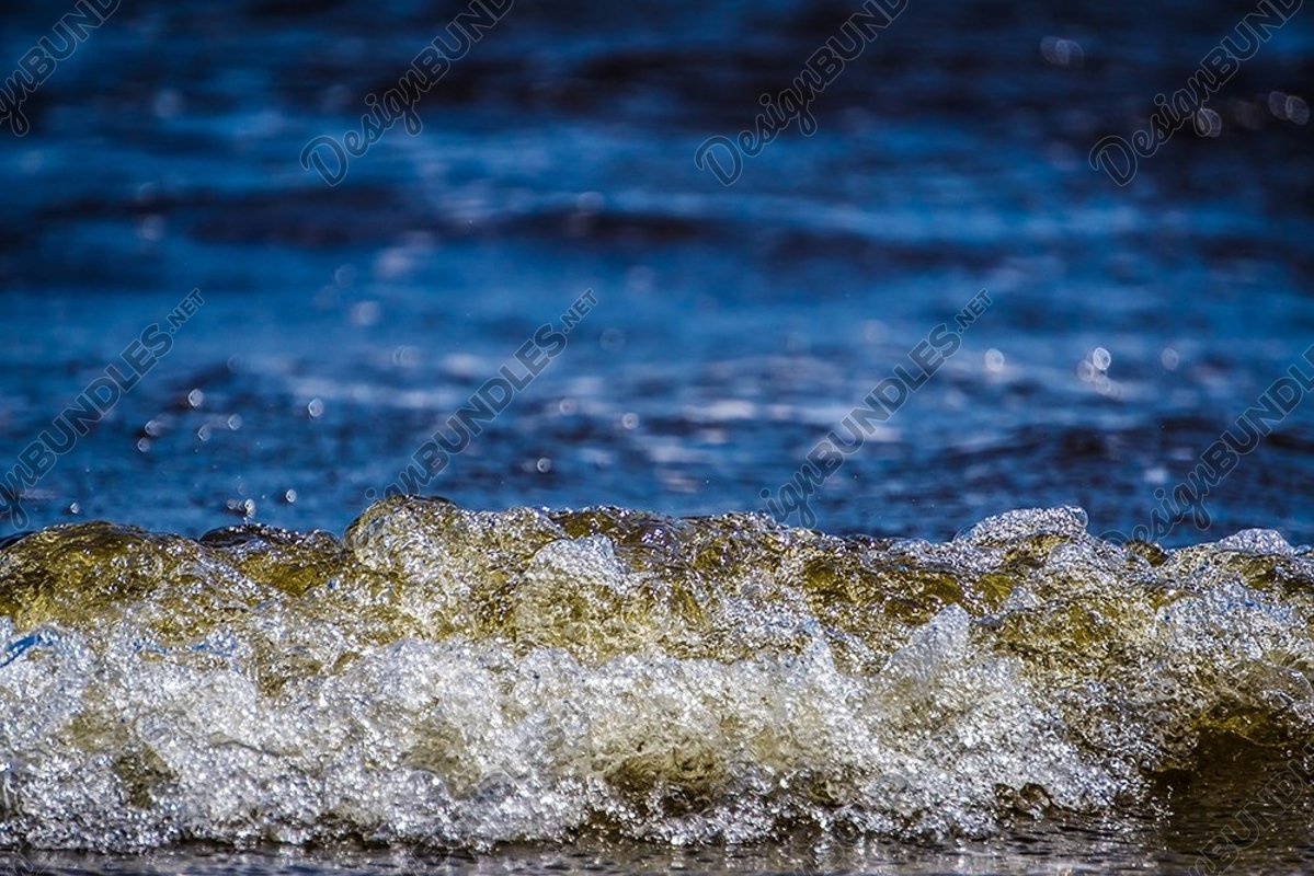 Stock Photo - Waves at the White heaven Beach example image 1