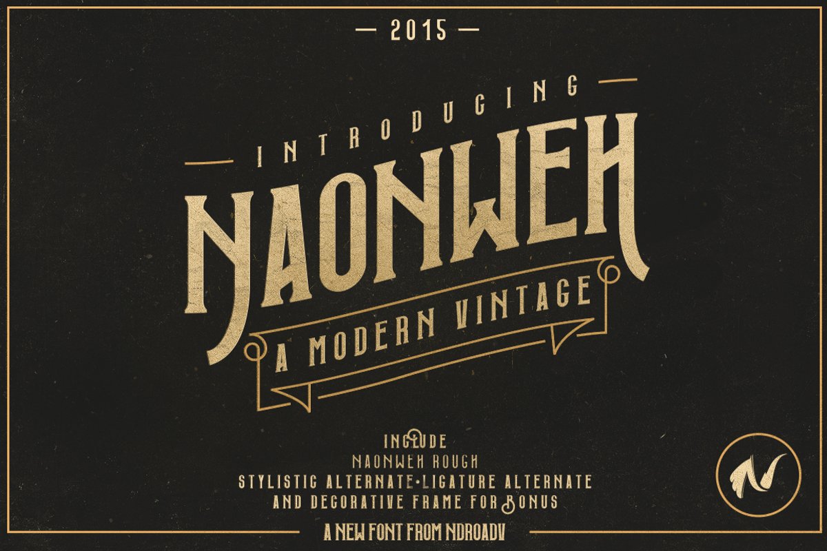 Naonweh Typeface example image 1