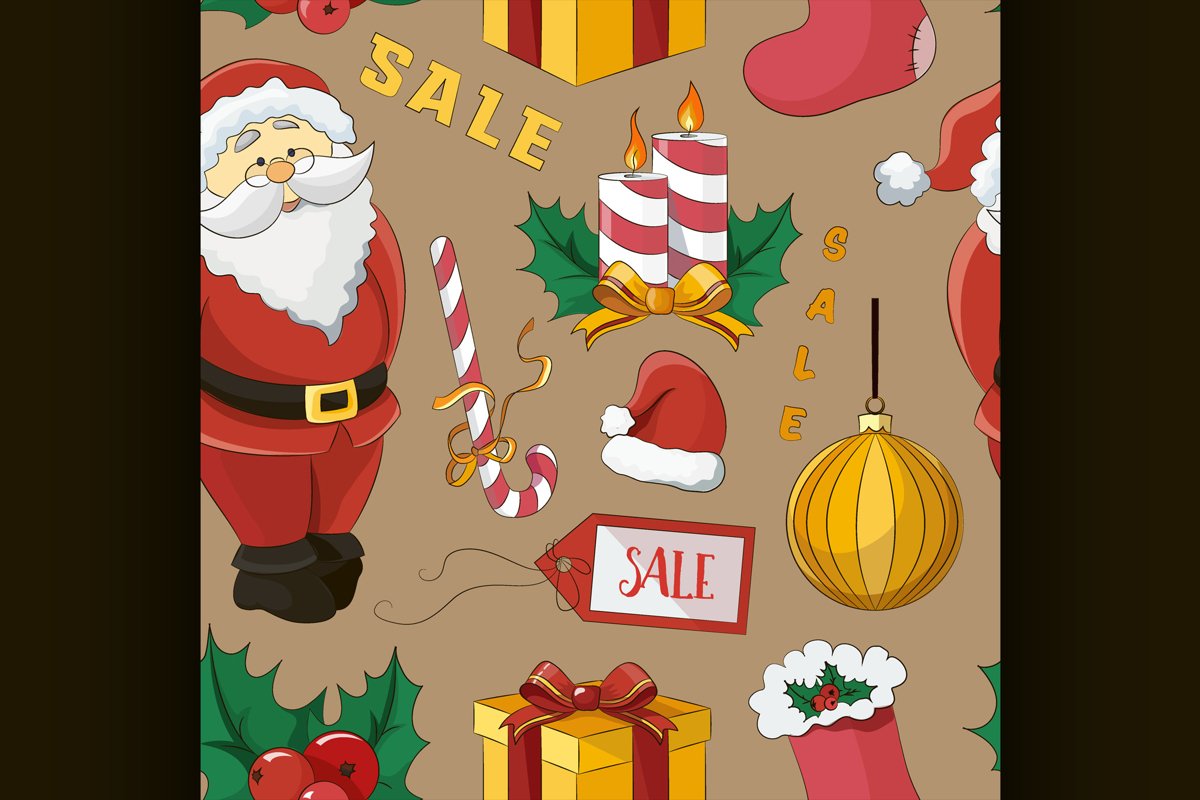 Christmas sale set pattern example image 1