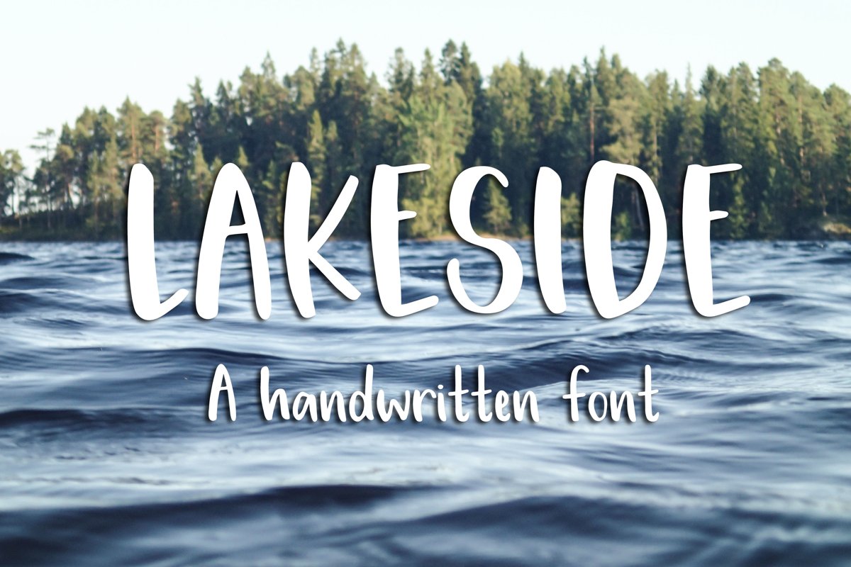 Lakeside Font example image 1