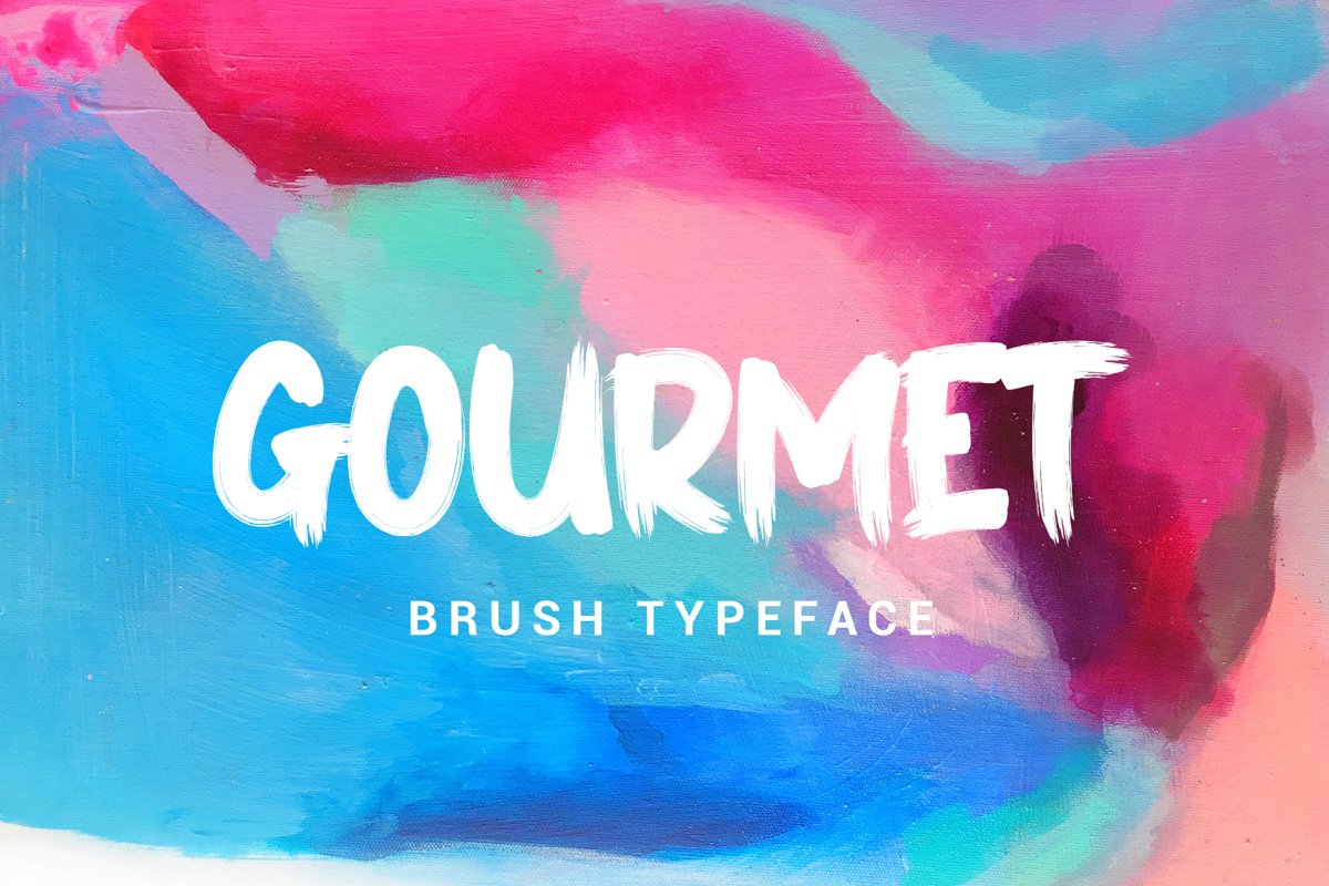 GOURMET // STRONG BOLD FONTS example image 1