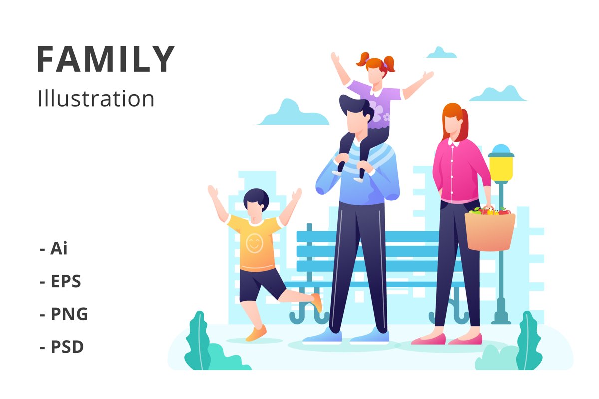 Family Illustration example image 1