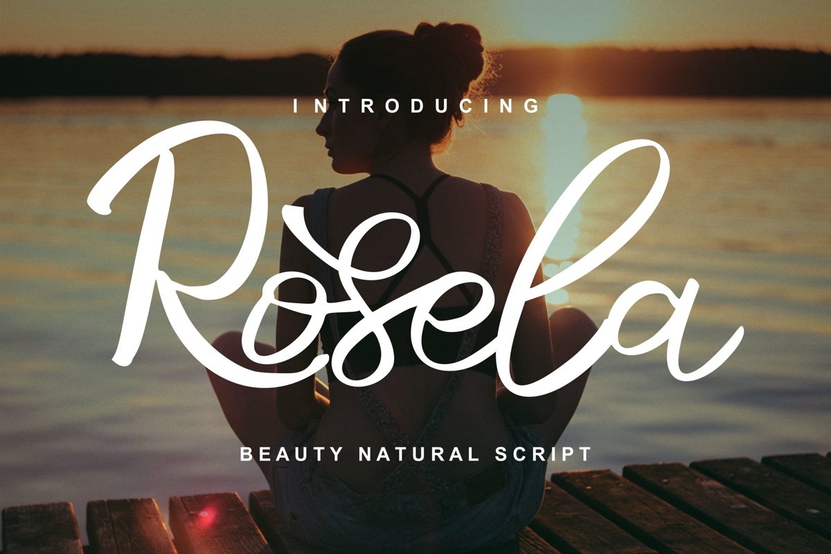 Rosela | Beauty Natural Script Font example image 1