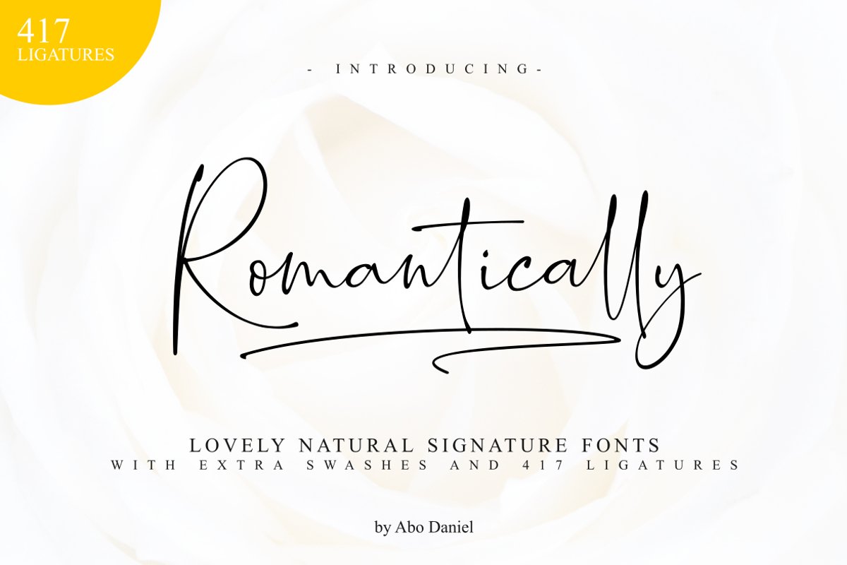 Romantically - Lovely Signature - example image 1
