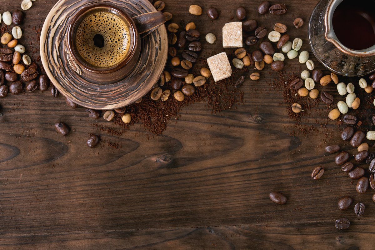 Assortment of coffee as background example image 1
