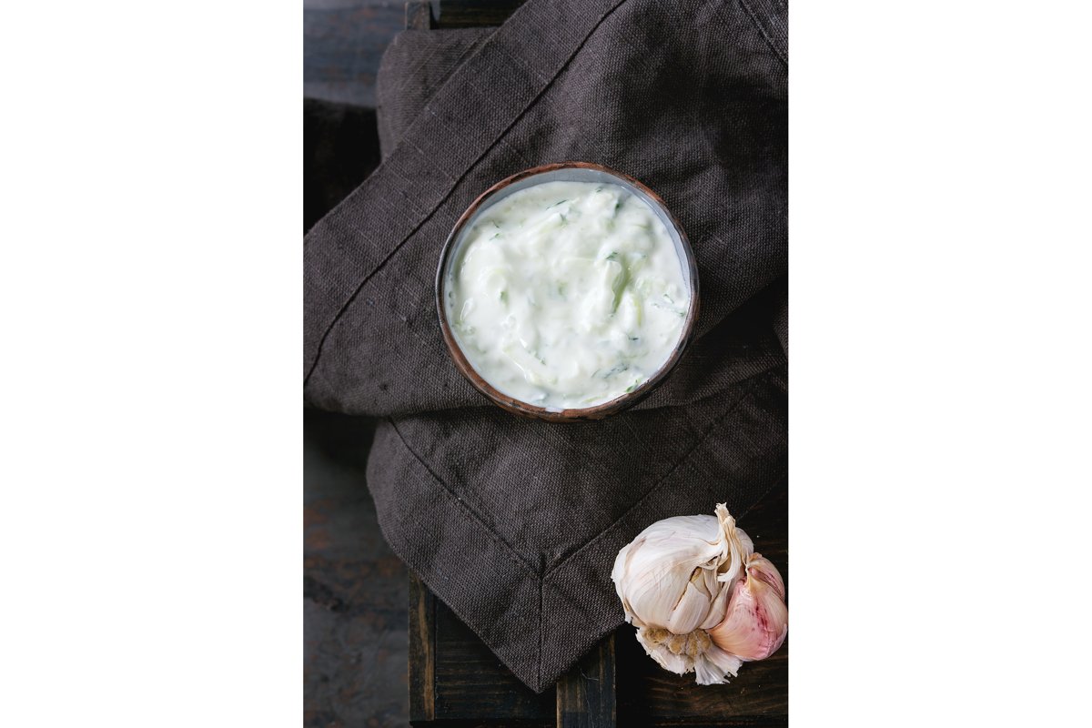 Greek sauce tzatziki example image 1