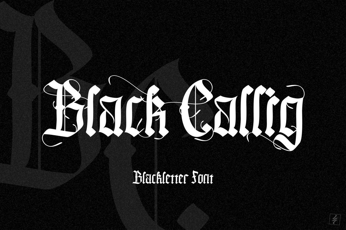 Black Callig example image 1