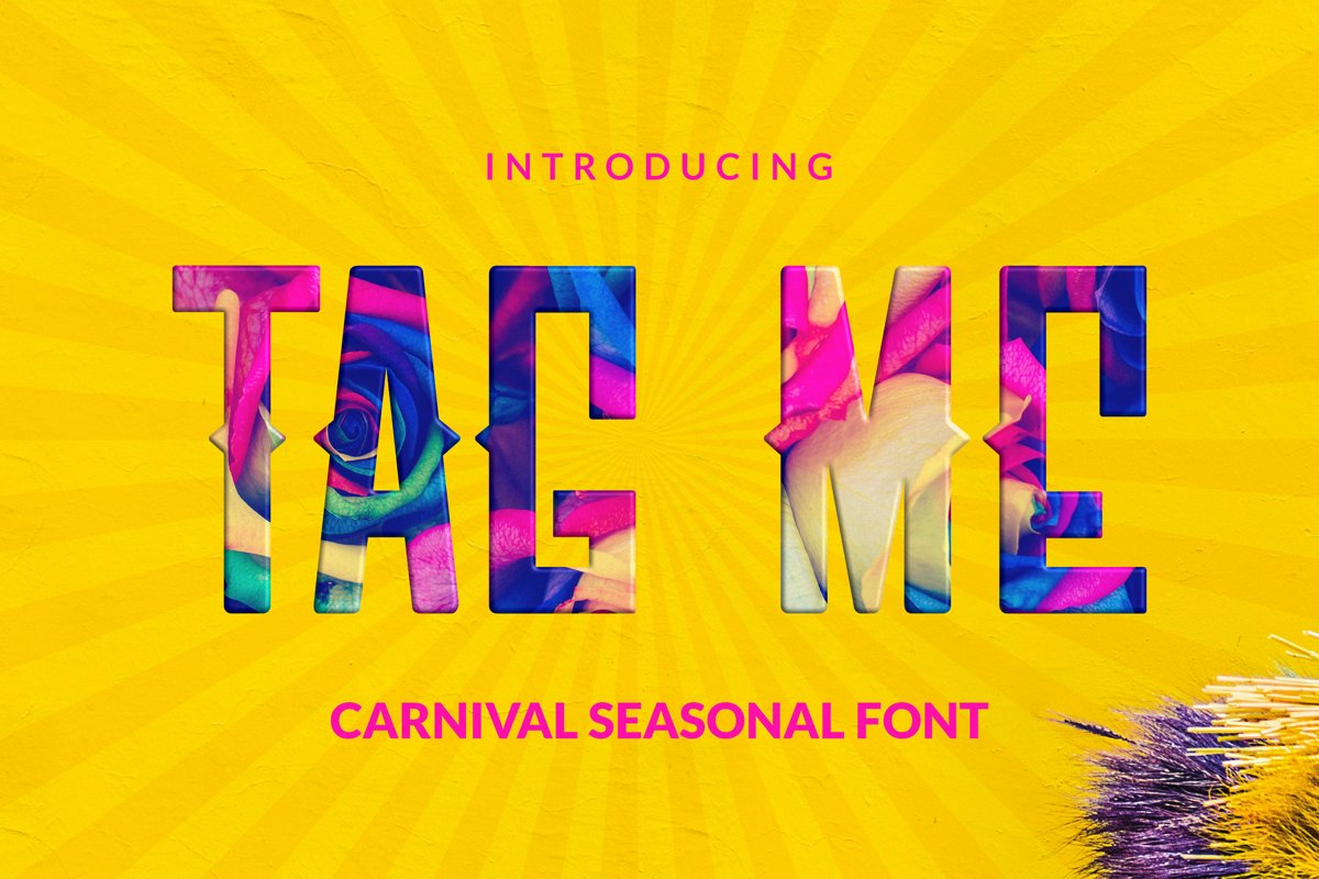 Tag Me Font example image 1