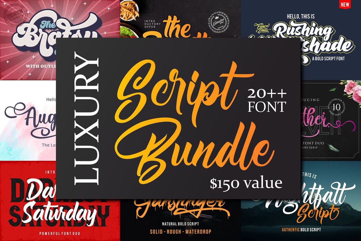Luxury Script Bundle example image 1