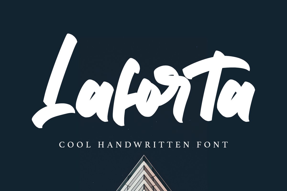 Laforta - Script Bold Fonts example image 1