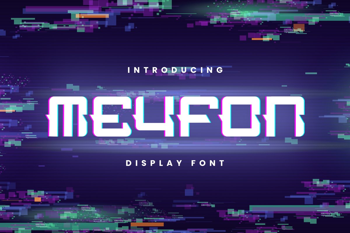 Meyfon Font example image 1