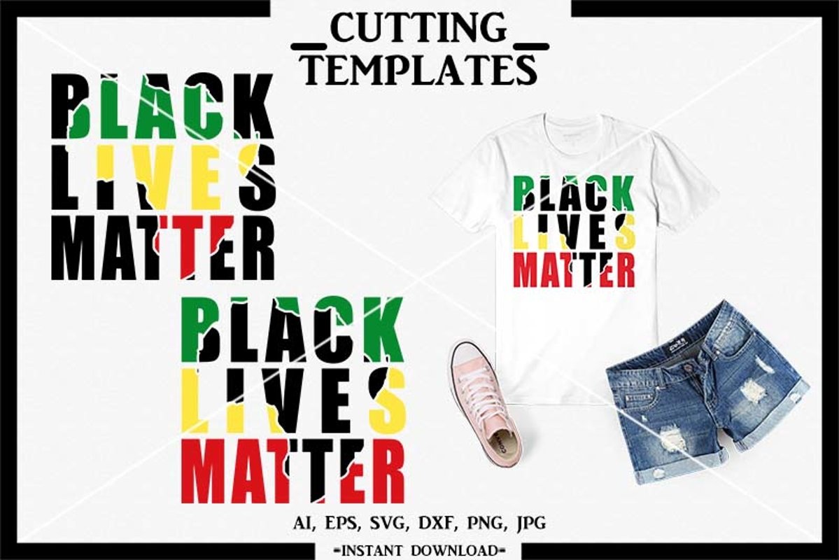 Black Lives Matter SVG, Africa SVG, Cricut, Cameo, SVG, DXF example image 1