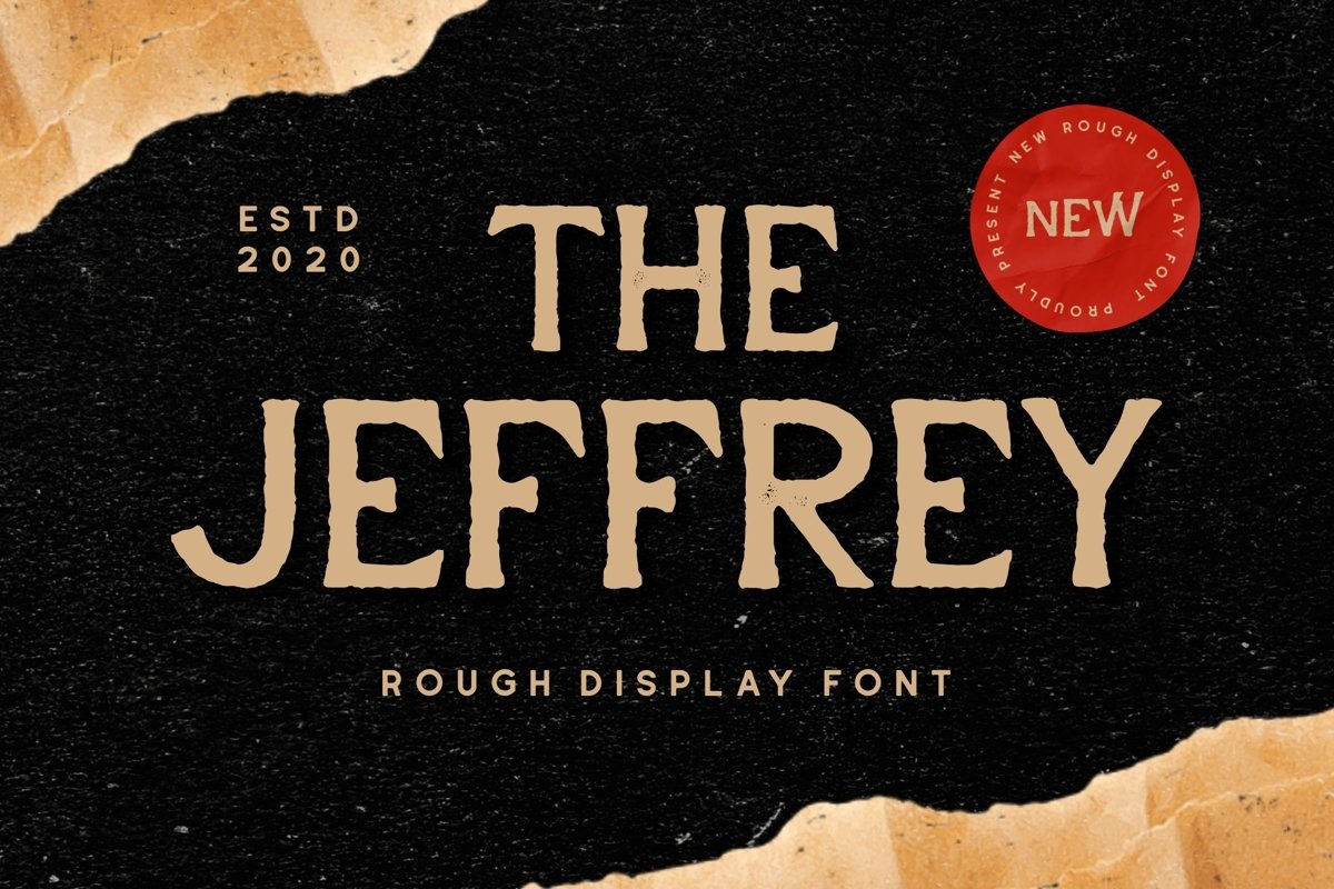 Jeffrey - Display Font example image 1
