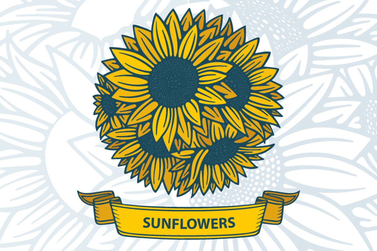Sunflowers bouquet. example image 1