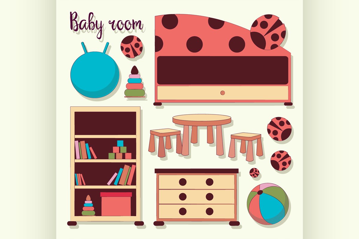 Interior of baby room example image 1