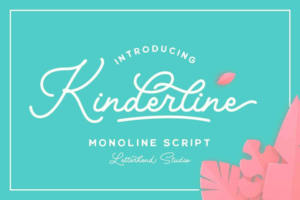 Kinderline - Joy & Playful Script example image 1