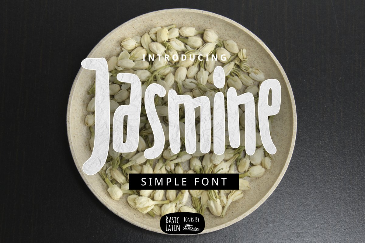 Jasmine Font example image 1