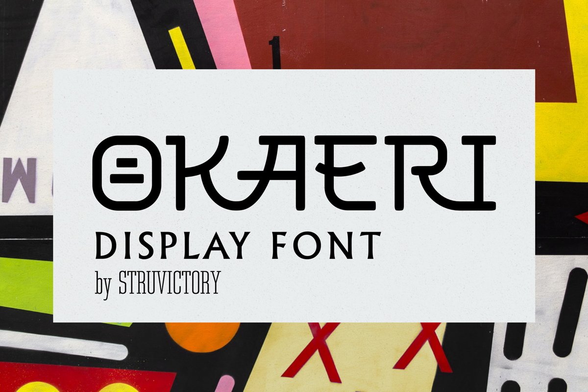 OKAERI - Decorative Ligature Font example image 1