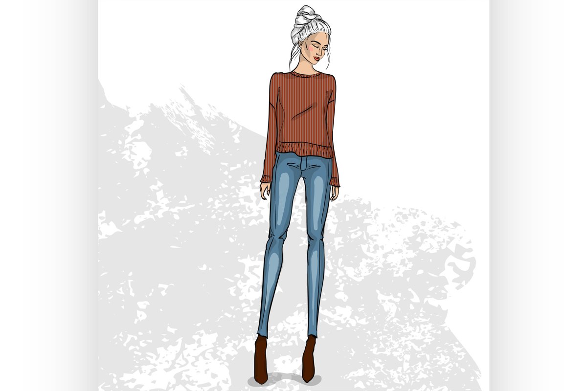 High trendy color look example image 1
