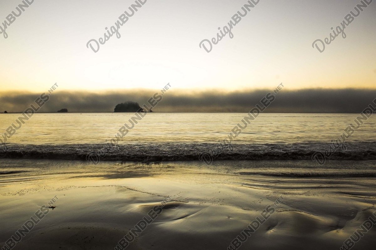Stock Photo - Scenic View Of Sea Against Sky During Sunset example image 1
