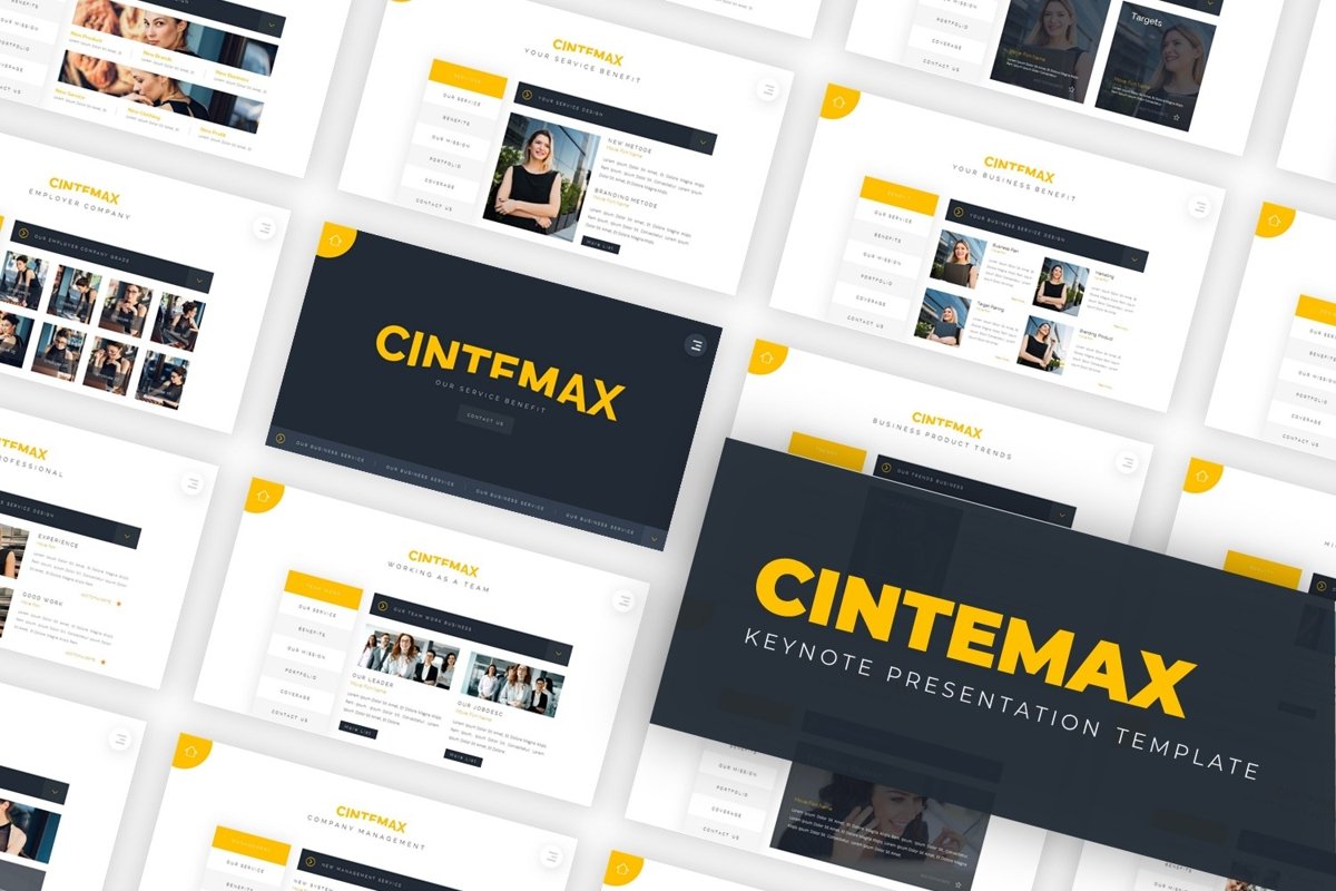 Cintemax - Keynote Template example image 1