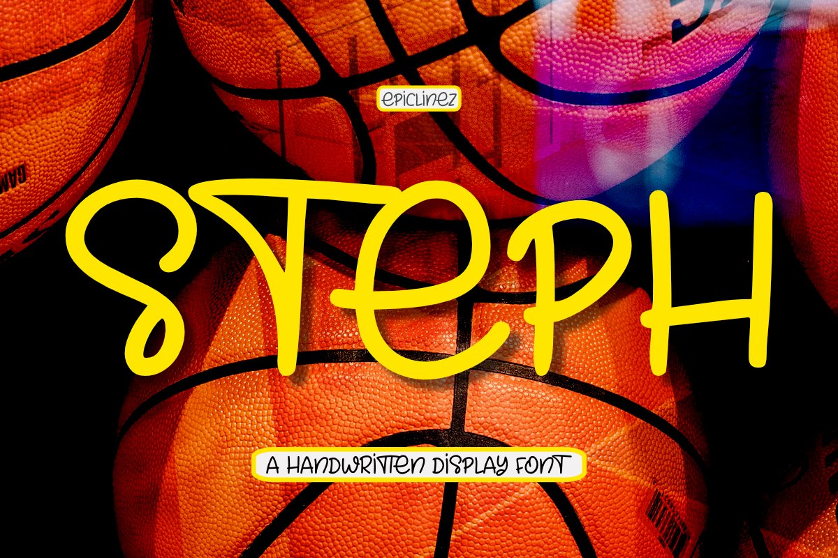 Steph - A Fun Handwritten Display Font example image 1