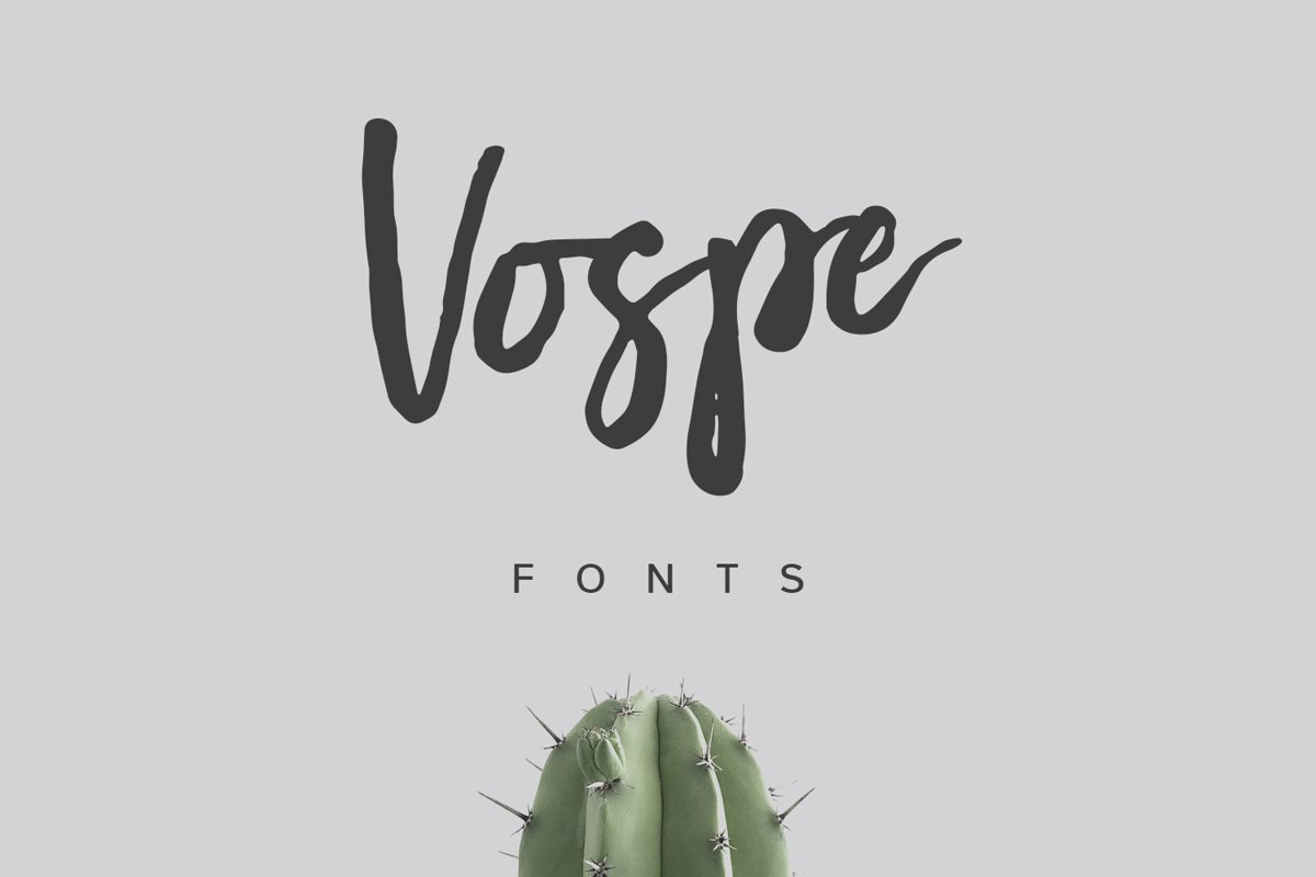 Vospe Font example image 1