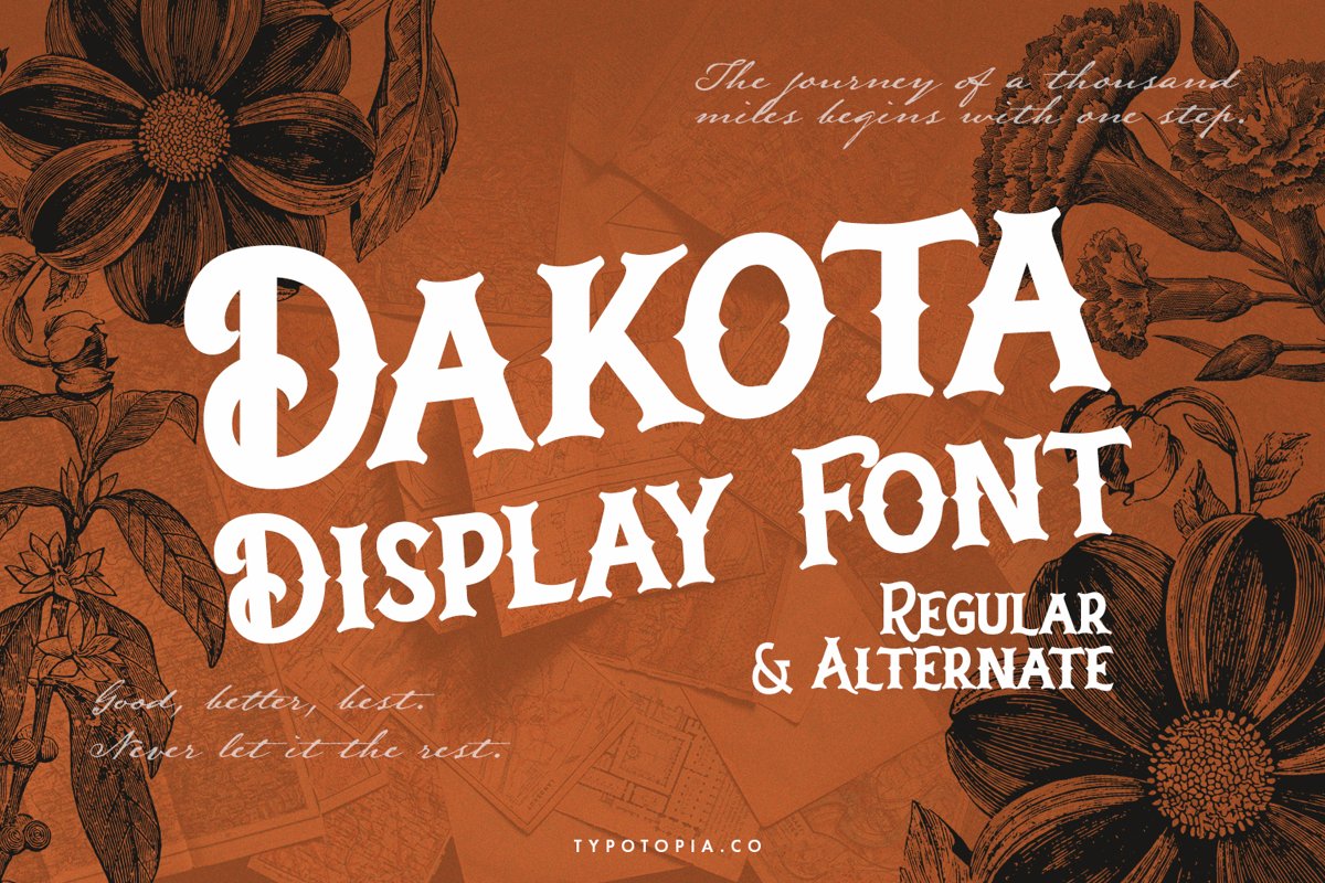 Dakota Font example image 1