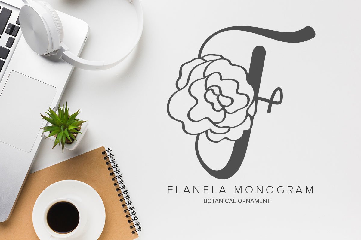Flanela Monogram example image 1