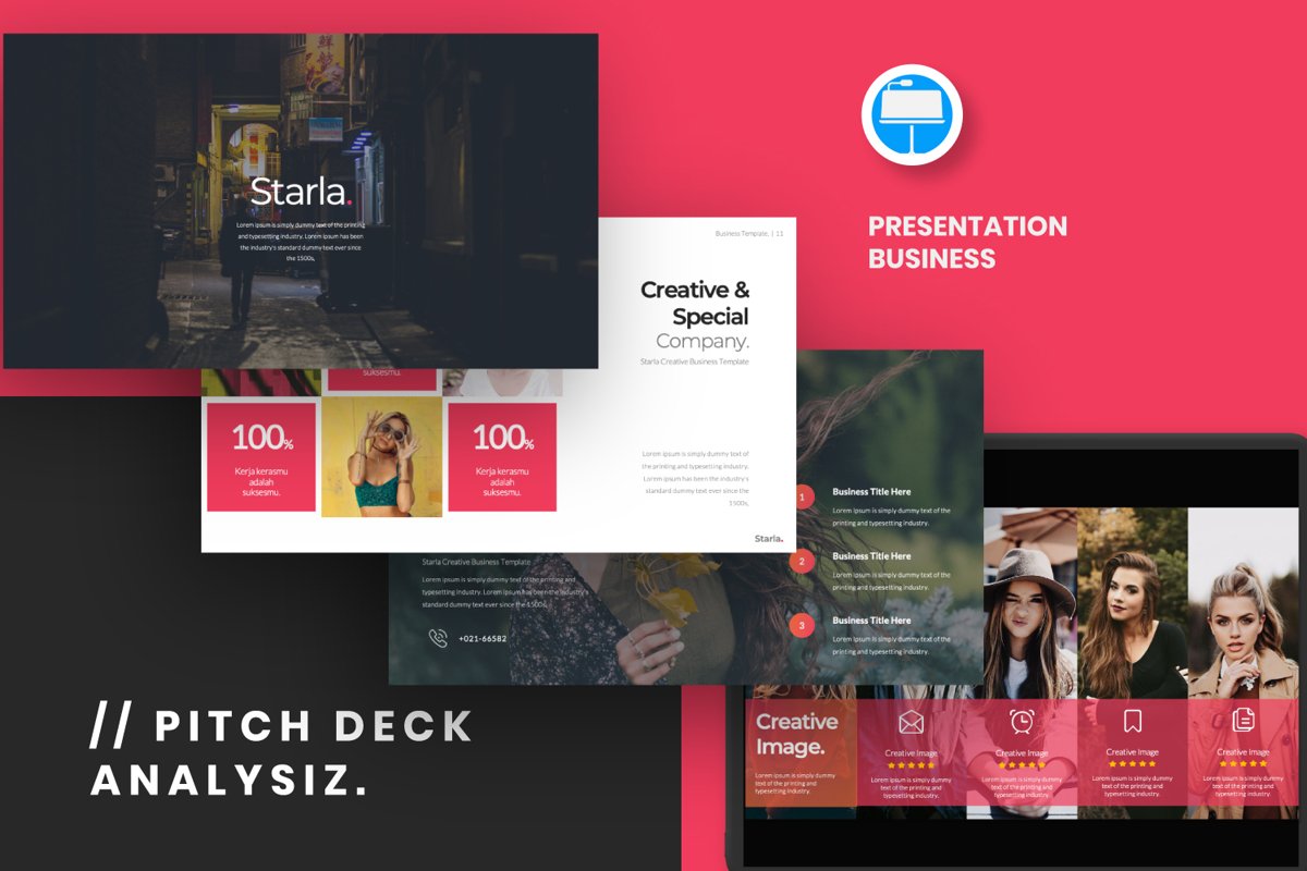 Starla Business Keynote example image 1