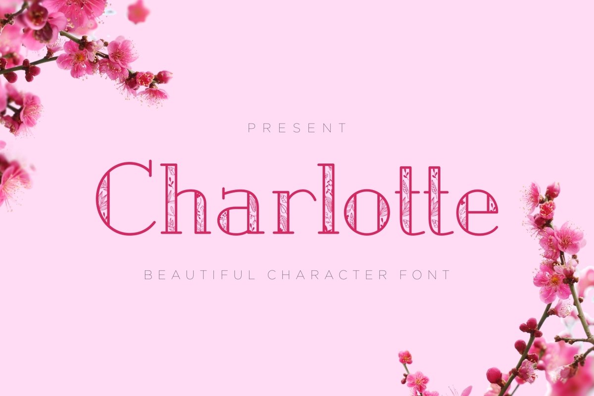 Charlotte - Crafted Display Font example image 1