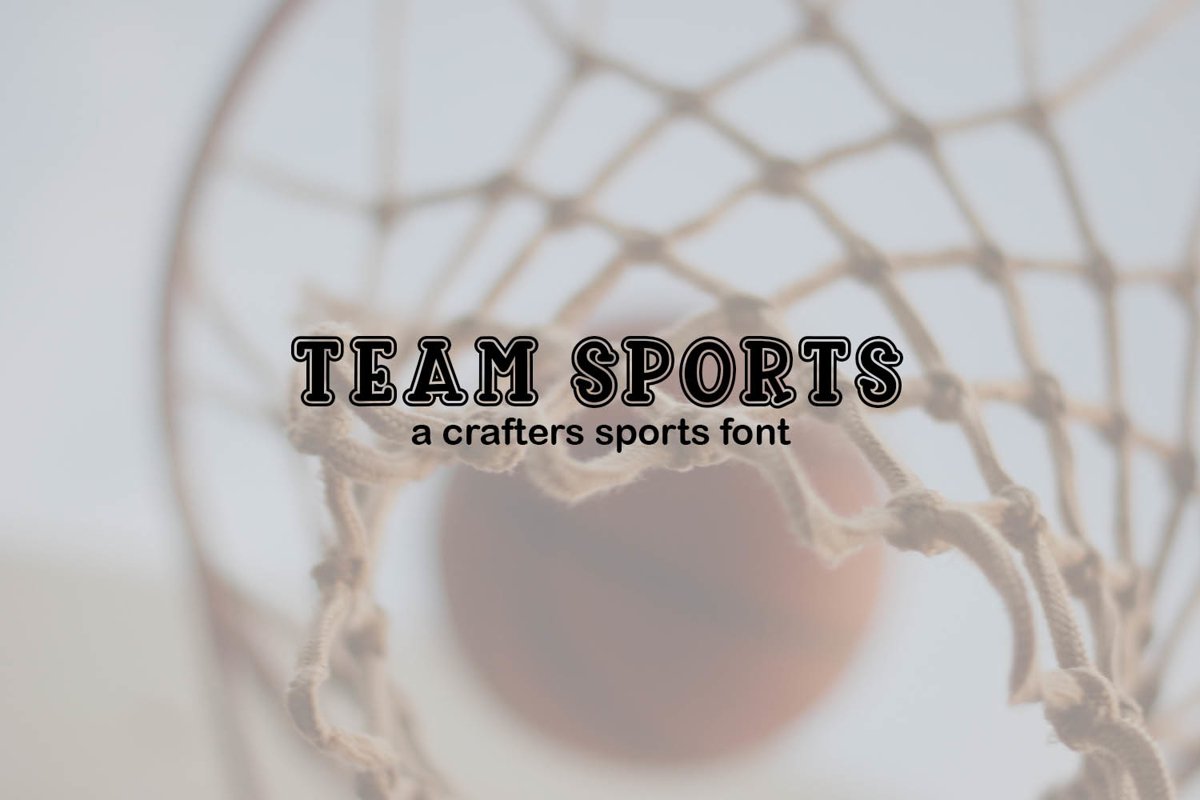 Team Sports Craft Font example image 1
