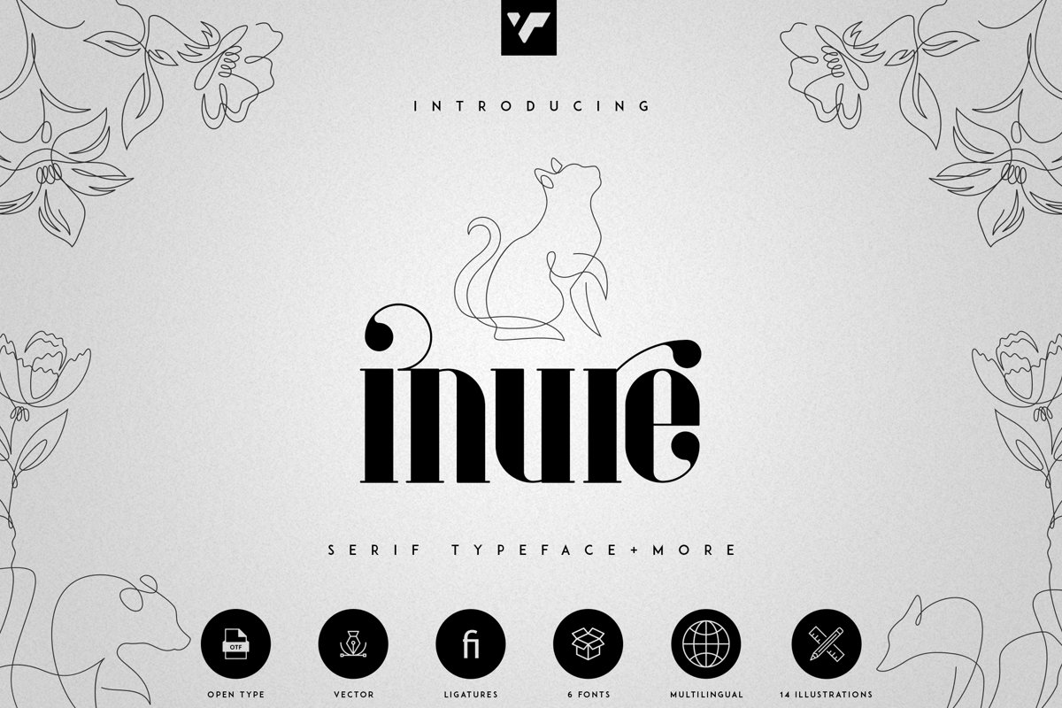 Inure - Serif Typeface More example image 1
