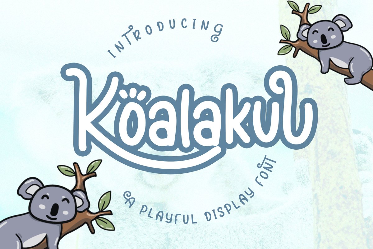 Koalakuu Playful Font example image 1