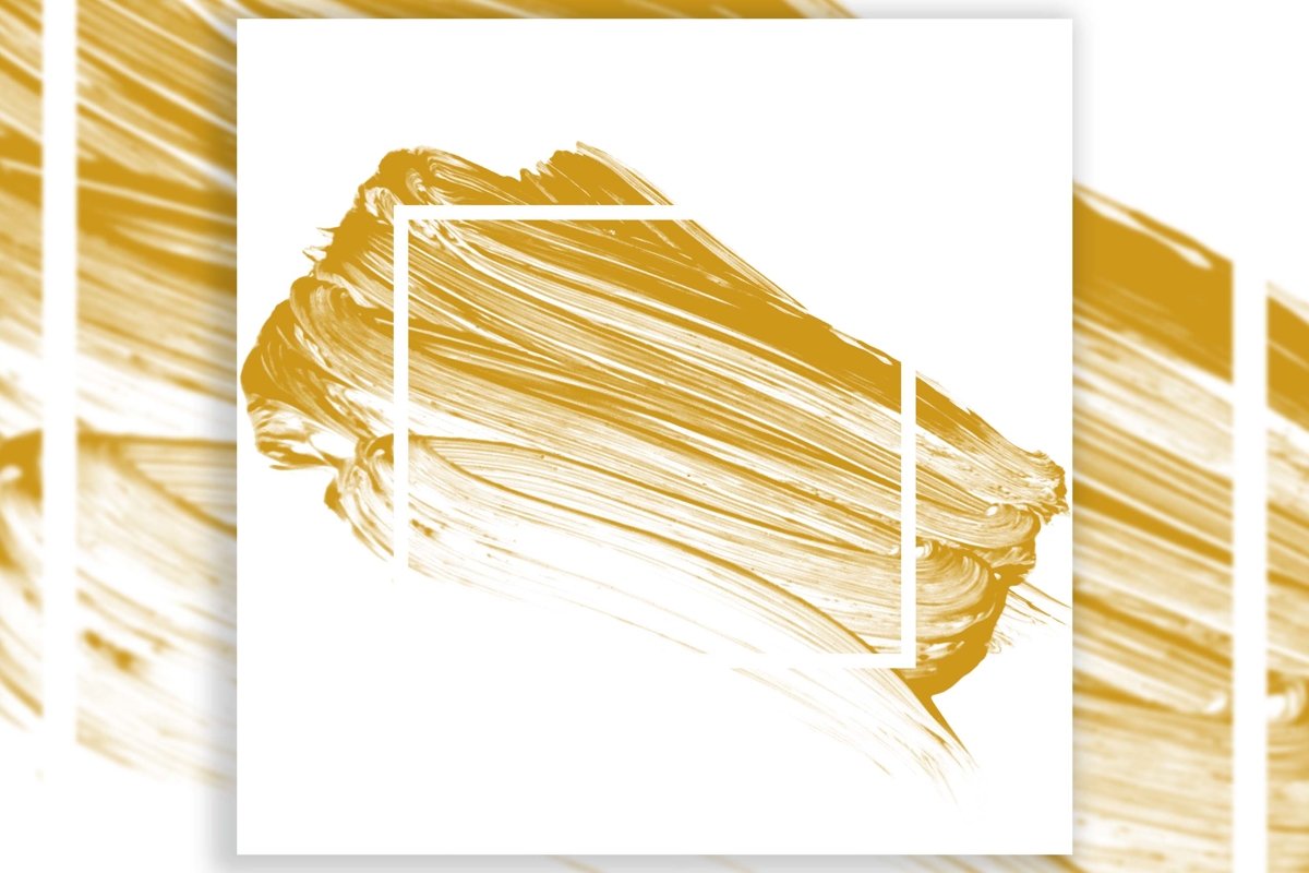 Acrylic Brush Strokes Template Background example image 1