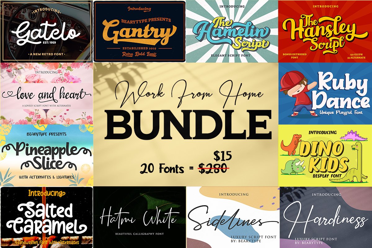 Work From Home Bundle example image 1