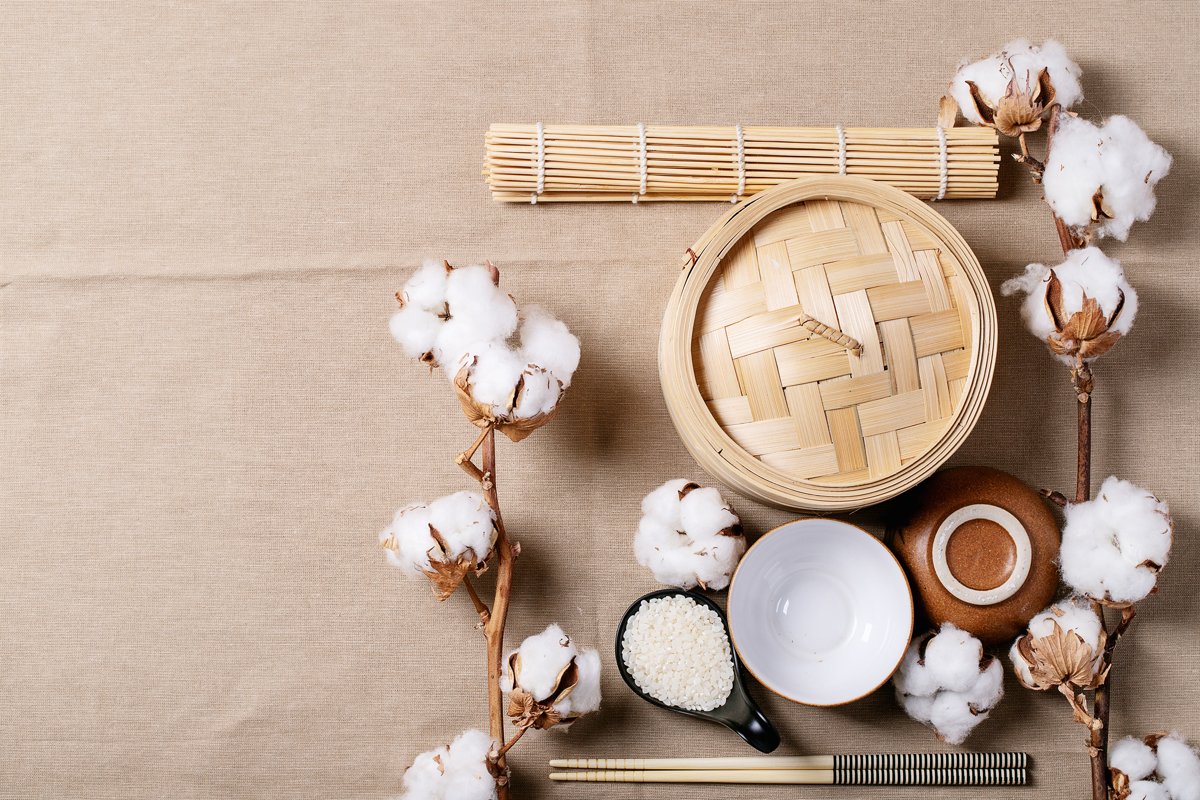 Traditional asian kitchen utensils example image 1