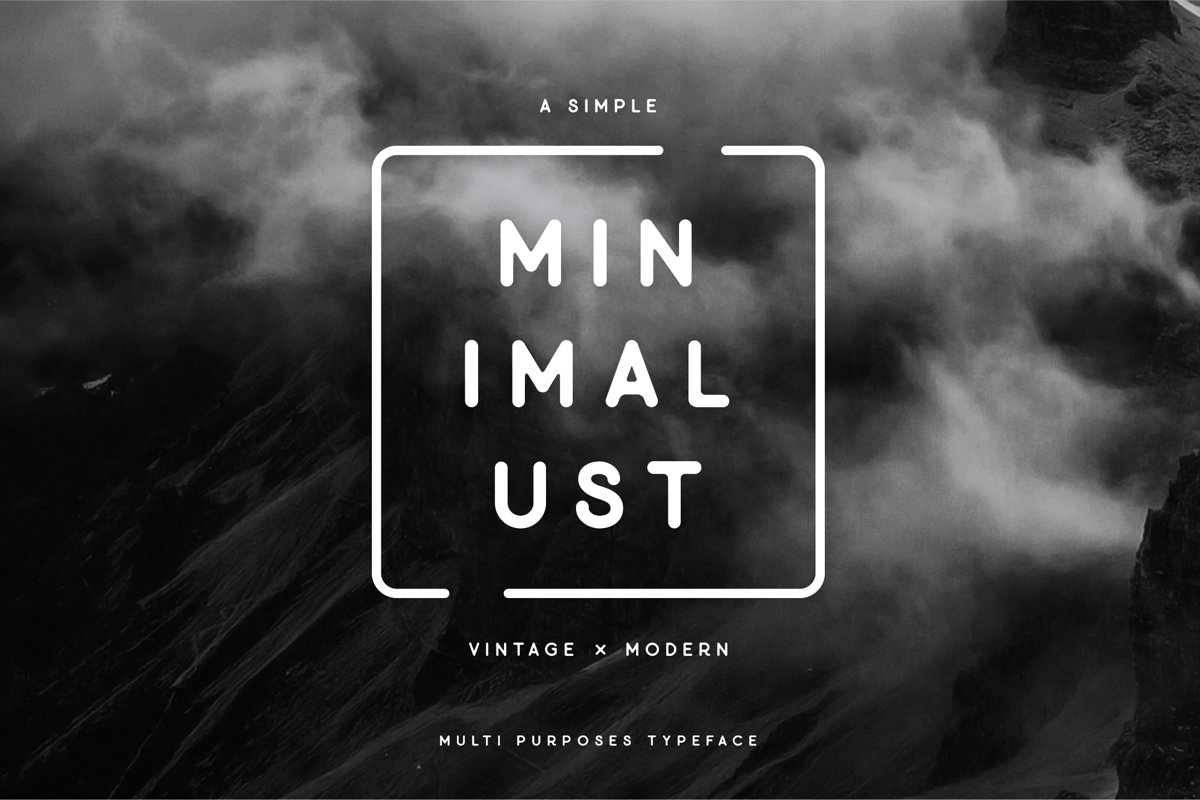 Minimalust Modern x Vintage Sans example image 1