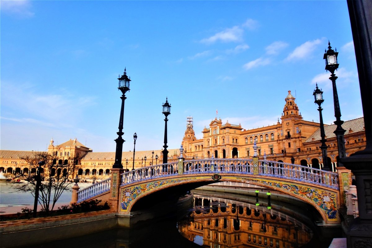 Fantastic architecture of Seville, Spain example image 1