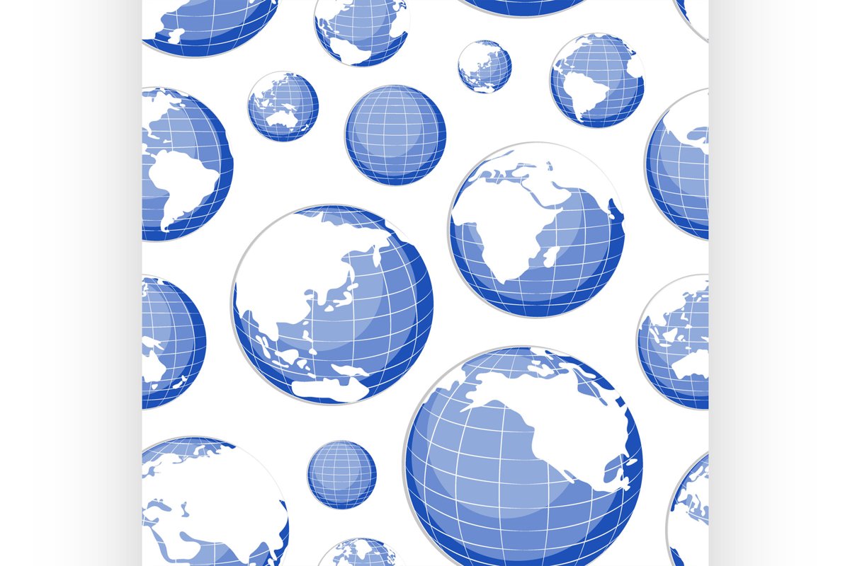 Pattern of nine globes example image 1